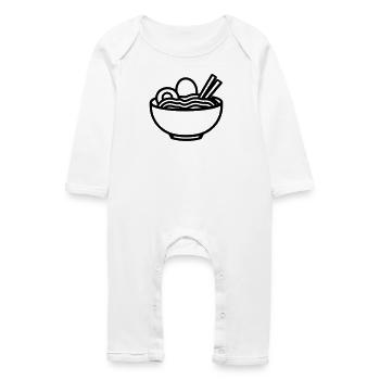 Ramen - Baby Organic Romper - white - Front