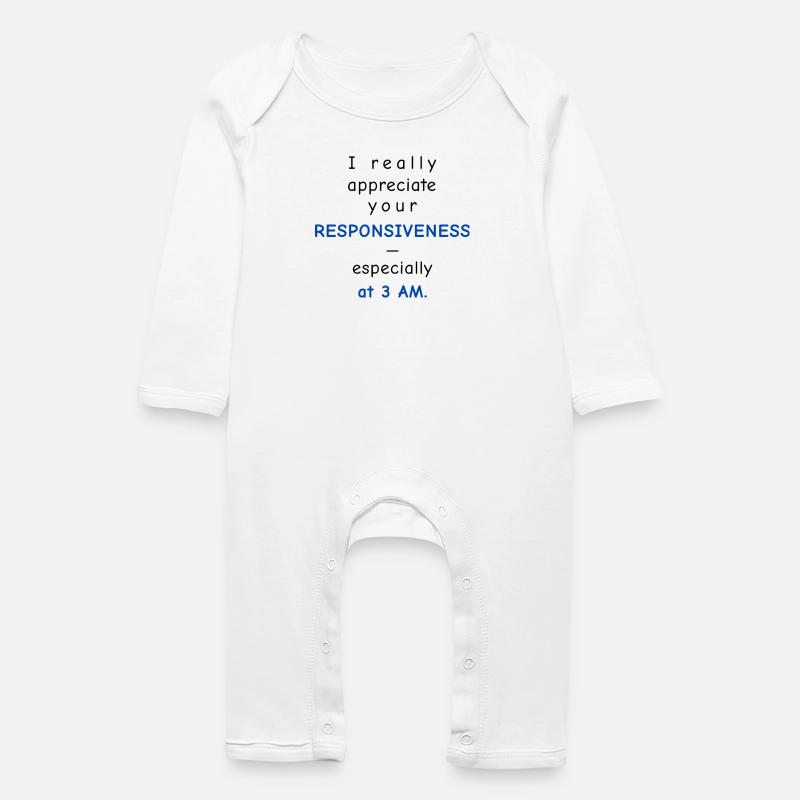 Évaluation de la performance du bébé – Réactivité - Grenouillère bio Bébé - blanc