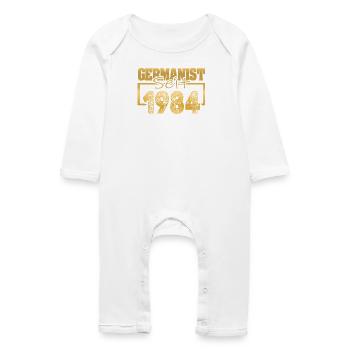 University 1984 - Baby Organic Romper - white - Front