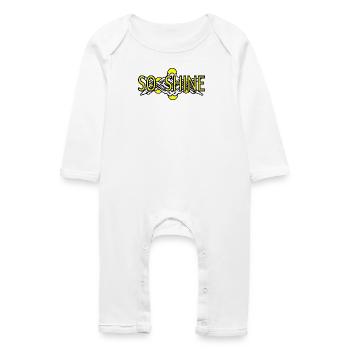 So_Shine - Grenouillère bio Bébé - blanc - Devant