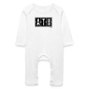 Athen ATH, City T-Shirtr Athens Souvenir - Baby Bio Strampler - Weiß - Vorne