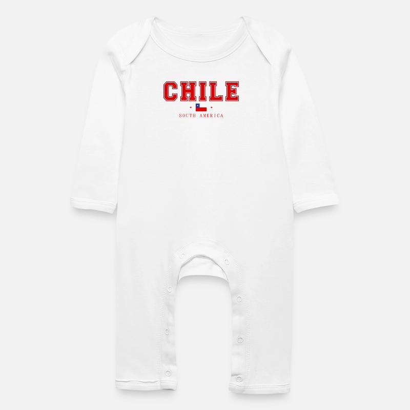 Chile - Baby Organic Romper - white