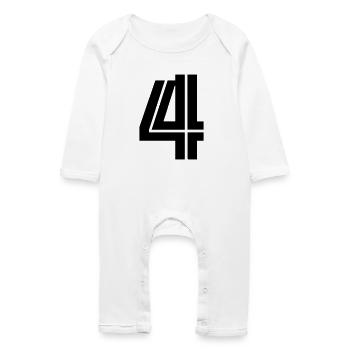 4 - Baby Organic Romper - white - Front