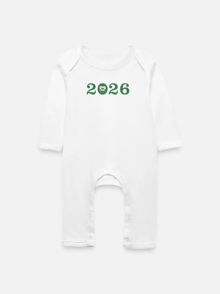 Baby 2026 - Baby Bio Strampler - Weiß