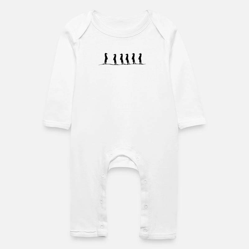 Erdmaennchen group - Baby Organic Romper - white