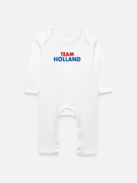 Holland - Baby Bio Strampler - Weiß