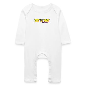KID des années 90 - Grenouillère bio Bébé - blanc - Devant