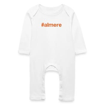 Almere Nederland, Pays-Bas - Grenouillère bio Bébé - blanc - Devant