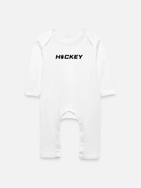 Hockey - Baby Bio Strampler - Weiß