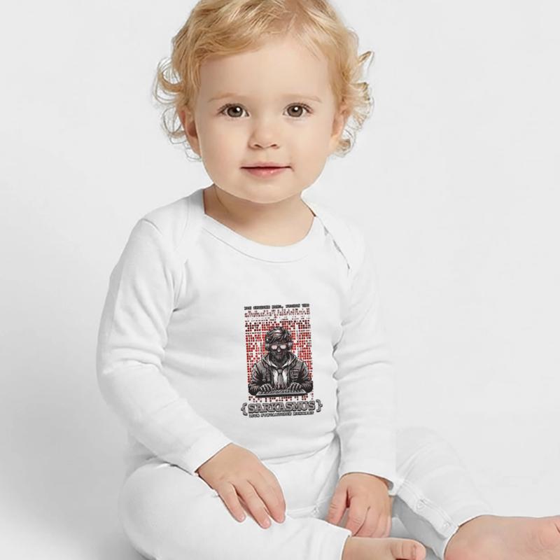 Ich spreche HTML Python und Sarkasmus Baby Bio Strampler