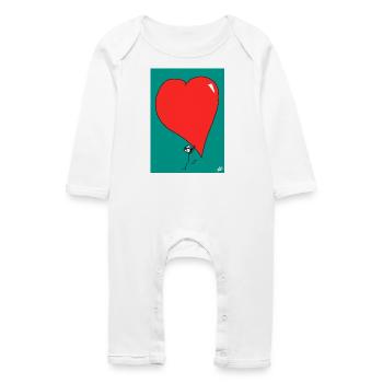 Kuoro sailor promises - Baby Organic Romper - white - Front