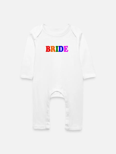 Bride - Baby Bio Strampler - Weiß