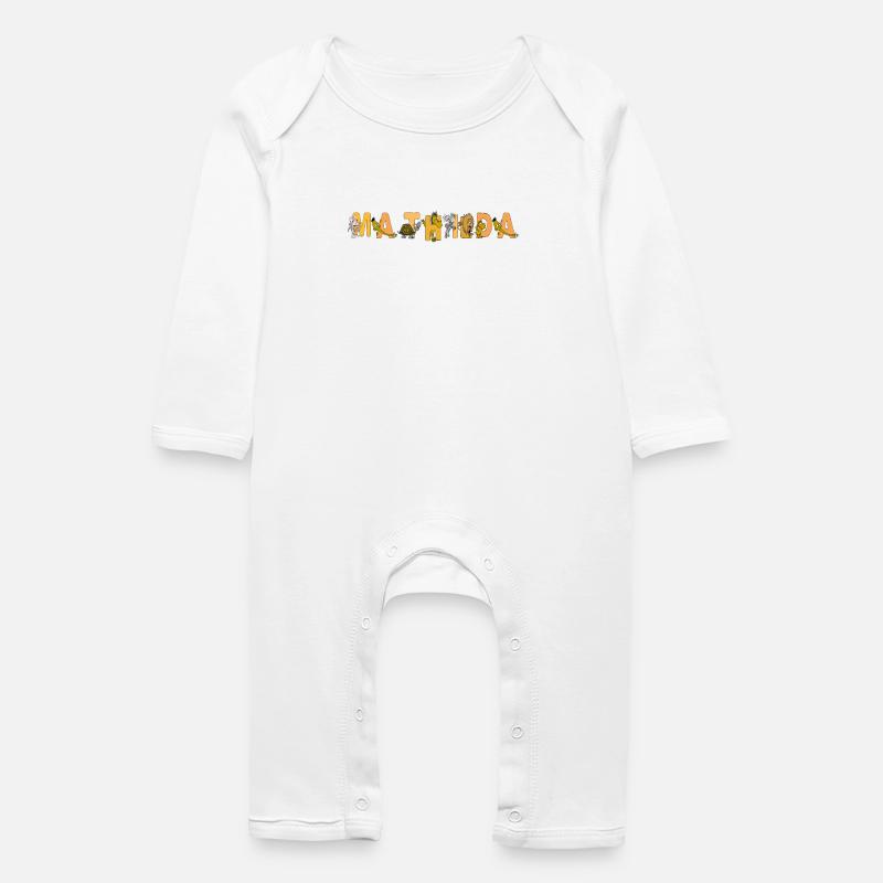 Mathilda - Baby Bio Strampler - Weiß