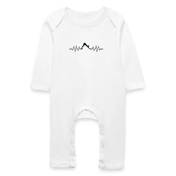 Yoga Meditation Spa Namaste - Baby Organic Romper - white - Front