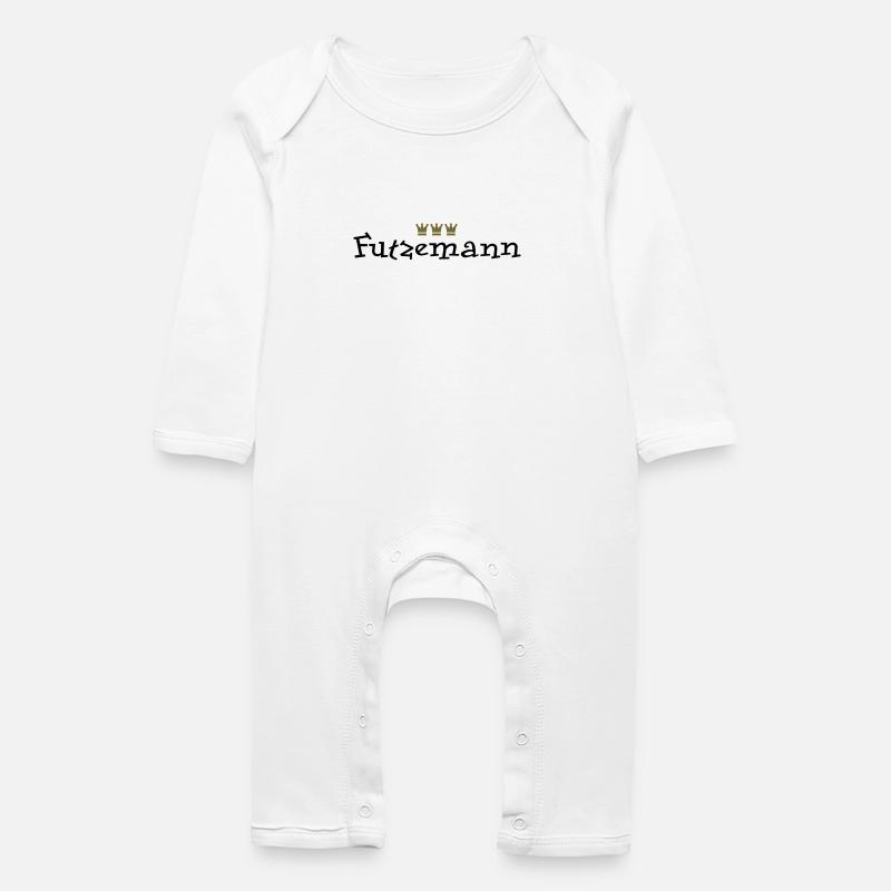 Futzemann (Kölsch) - Grenouillère bio Bébé - blanc
