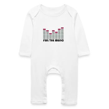 equalizer - Baby Organic Romper - white - Front