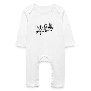 For Real - Baby Bio Strampler - Weiß - Vorne