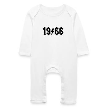 1966 - Baby Organic Romper - white - Front