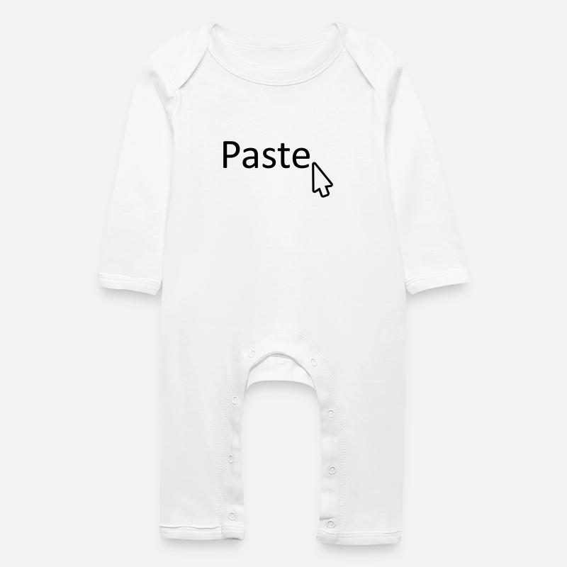 Coller - Grenouillère bio Bébé - blanc