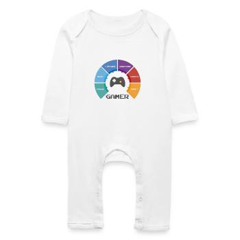 game wheel - Baby Bio Strampler - Weiß - Vorne