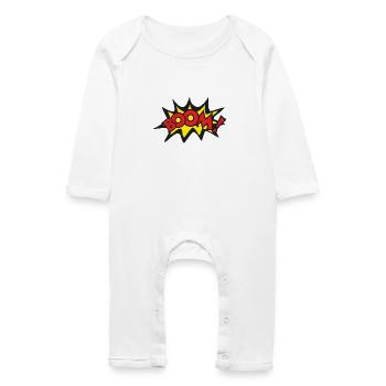 Boom! - Baby Organic Romper - white - Front