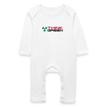 Radioactive__V005 - Baby Organic Romper - white - Front