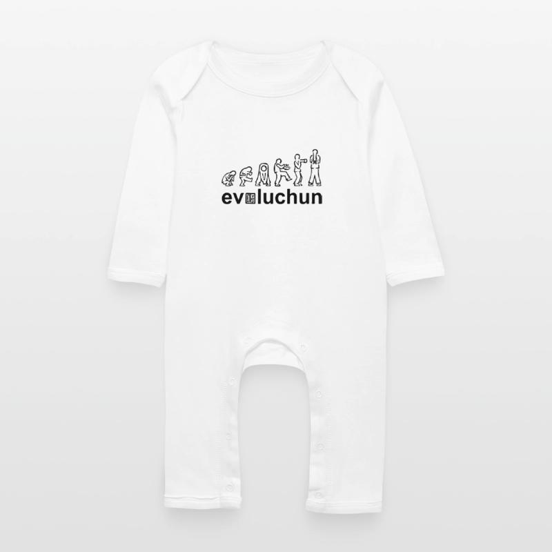 evolution of wing chun forms Baby Bio Strampler