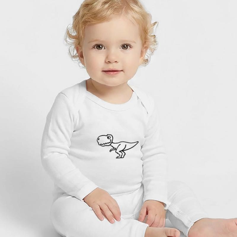 T-Rex Baby Organic Romper