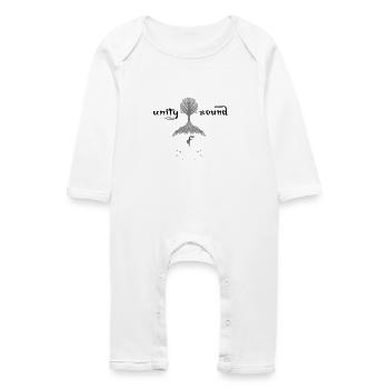 unity_three_2 - Baby Bio Strampler - Weiß - Vorne