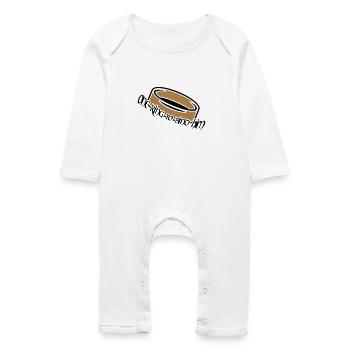 One ring to bind him (a, 2c) - Baby Organic Romper - white - Front
