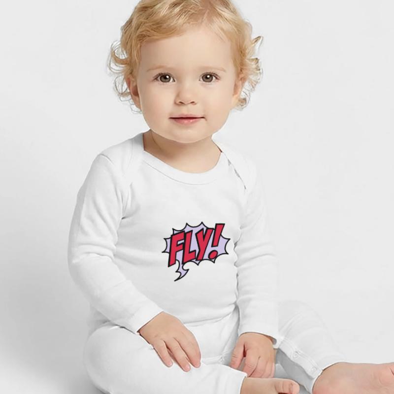 fly Baby Organic Romper