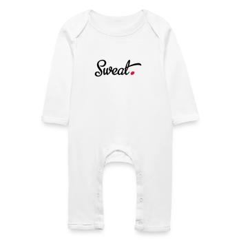 Sport - Grenouillère bio Bébé - blanc - Devant
