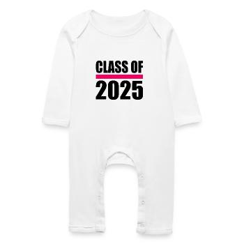 Class of 2025 - Baby Bio Strampler - Weiß - Vorne