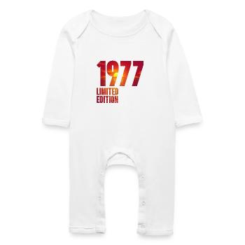 1977 - Baby Bio Strampler - Weiß - Vorne