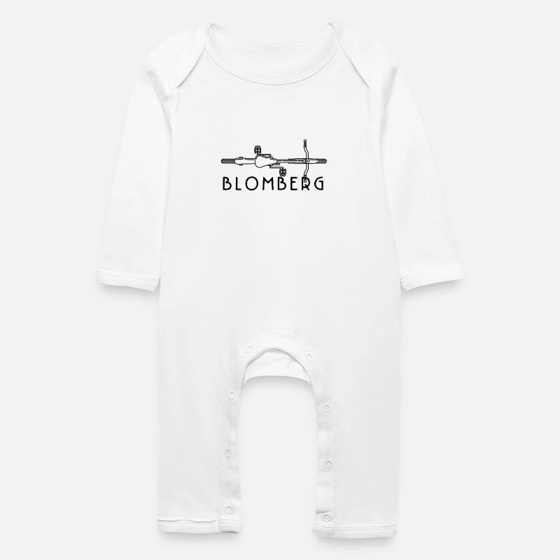 Fahrrad Blomberg - Baby Bio Strampler - Weiß