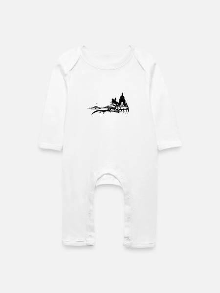 Dresden - Baby Bio Strampler - Weiß