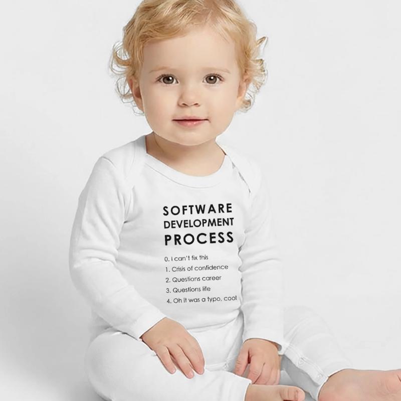 Software Development Process Baby Organic Romper