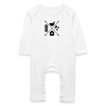 Apotheke - Baby Bio Strampler - Weiß - Vorne