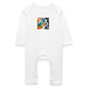 Schon leer? - Baby Bio Strampler - Weiß - Vorne