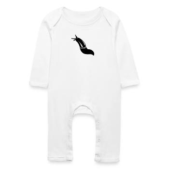 slug - Baby Organic Romper - white - Front