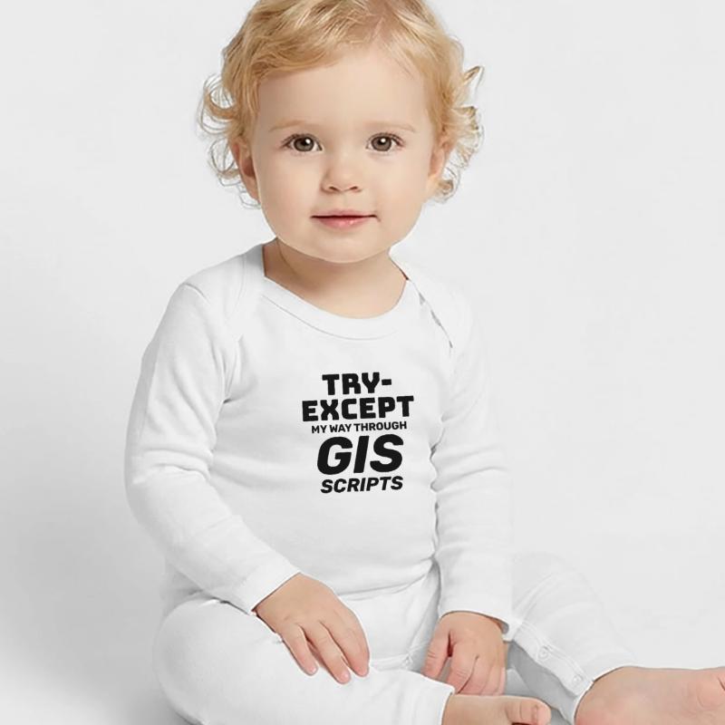 GIS Scripts Programming Try Except Debugging Baby Organic Romper