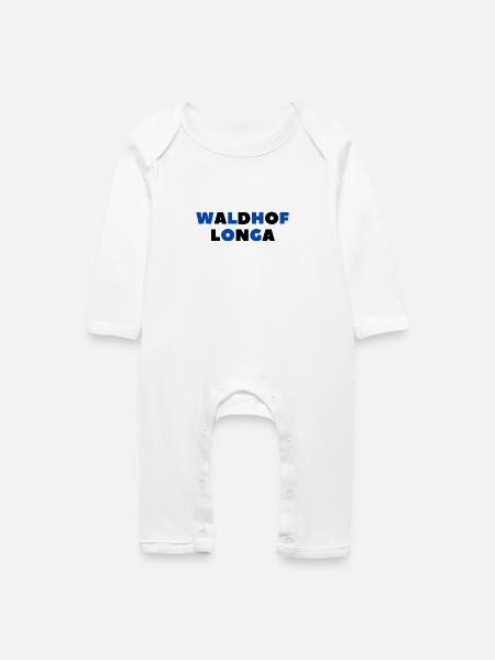 Waldhof longa - Baby Bio Strampler - Weiß