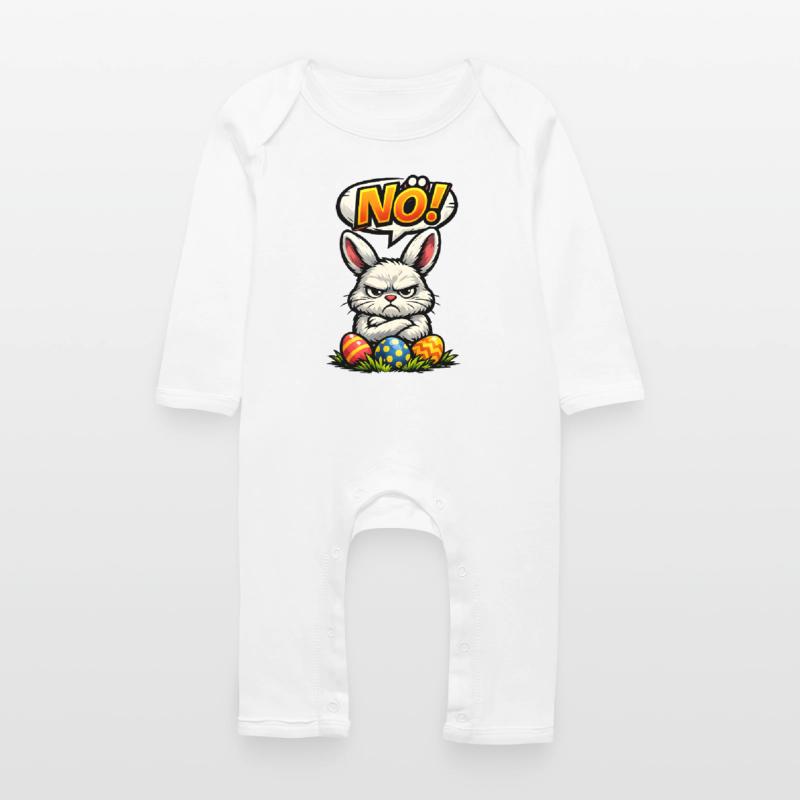 Lower Austrian Bunny Easter Gift Baby Organic Romper
