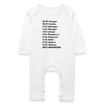 Human body - Baby Organic Romper - white - Front