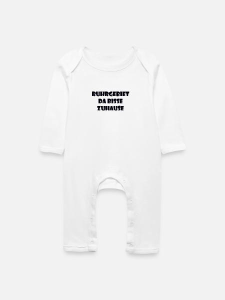 Ruhrgebiet - Baby Bio Strampler - Weiß