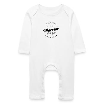 warrior of the light N - Baby Organic Romper - white - Front