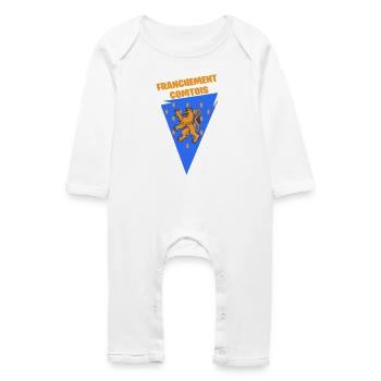 Franchement comtois - Grenouillère bio Bébé - blanc - Devant