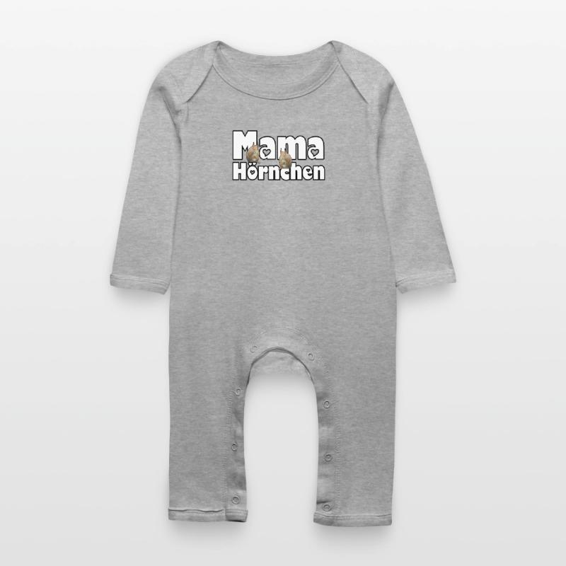 Mama Eichhörnchen Mutter Tier Muttertag Spruch Baby Bio Strampler