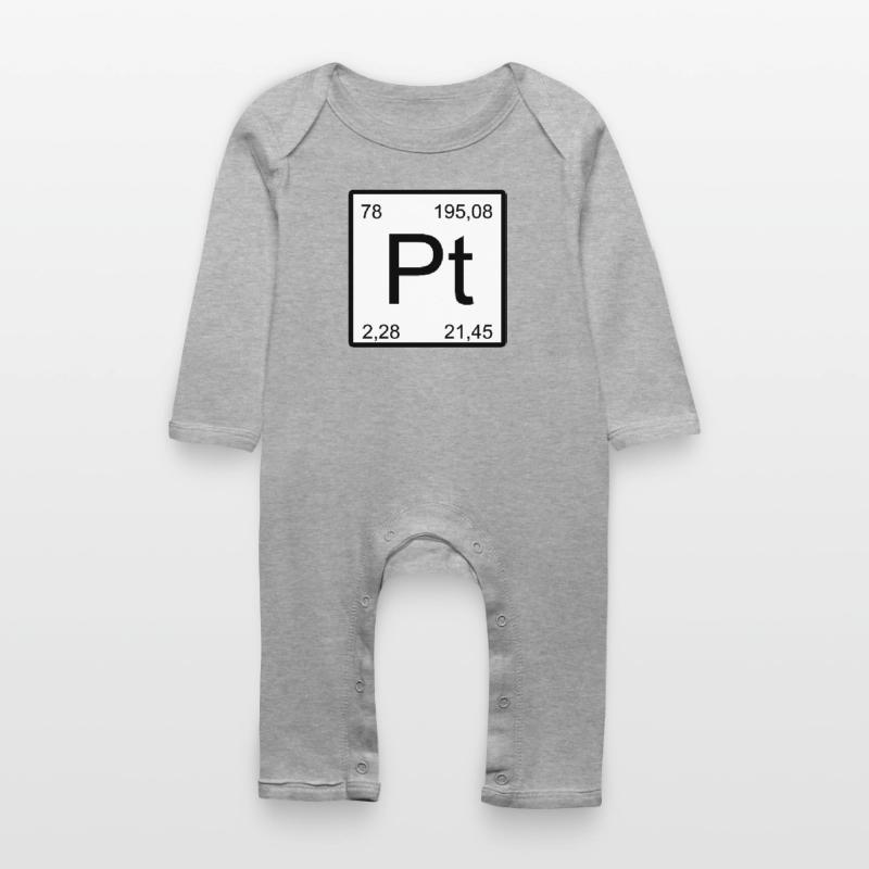Platinum Pt Element Typog Baby Organic Romper