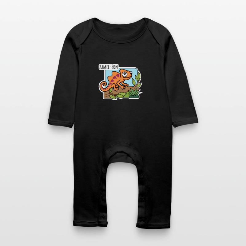 Ist ein Kamel-Eon ein Kamel oder ein Chameleon? Baby Bio Strampler